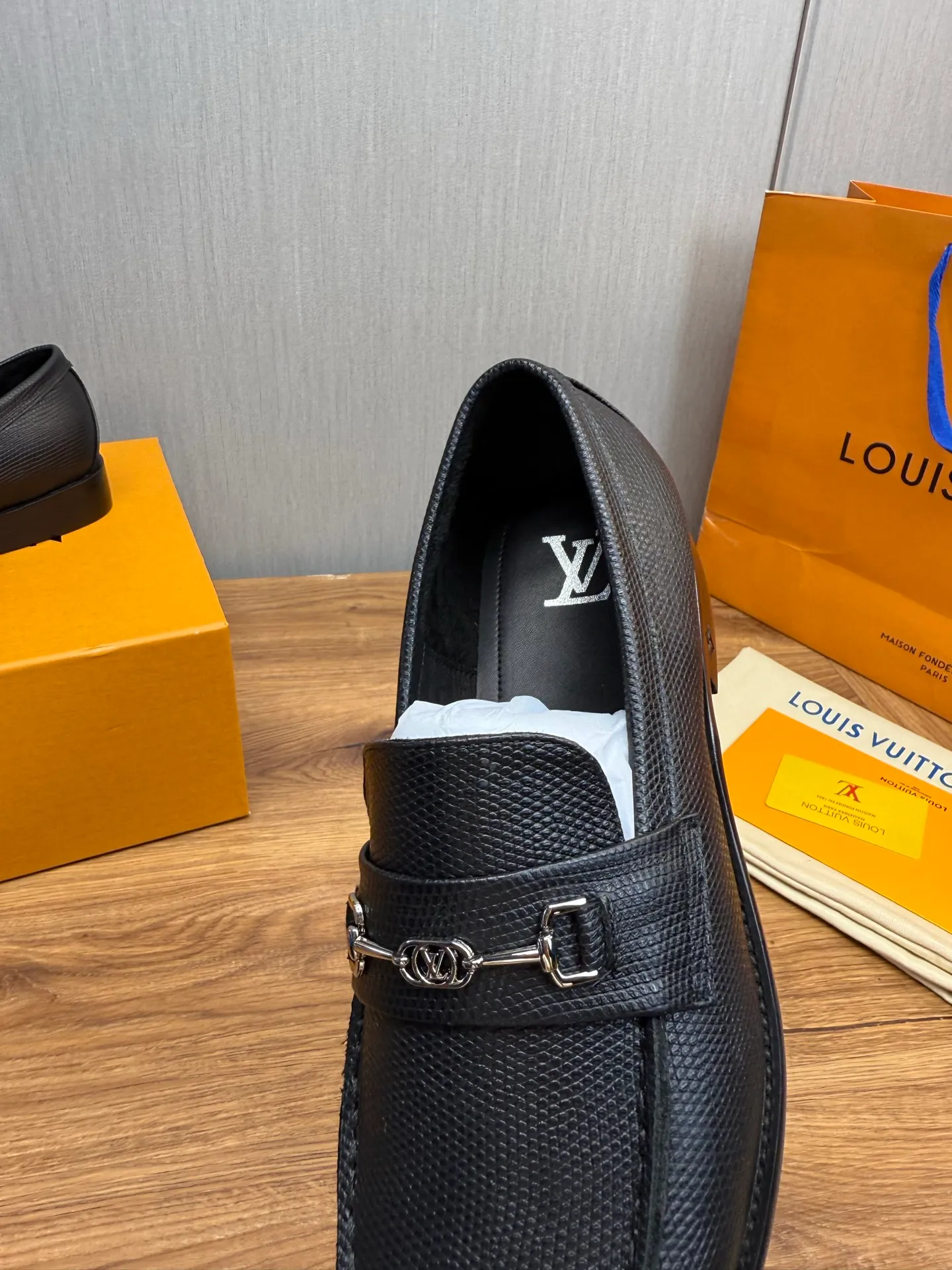 Factory 680💰 LV. Men's business casual leather shoes, all made of imported original brand leather, just to create a more comfortable wearing experience, original non-slip and wear-resistant outsole ✔️16-45 (38.45 non-returnable)